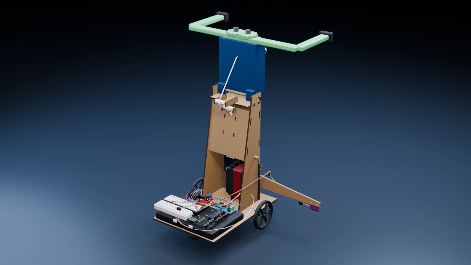 Autonomous bartending robot project poster